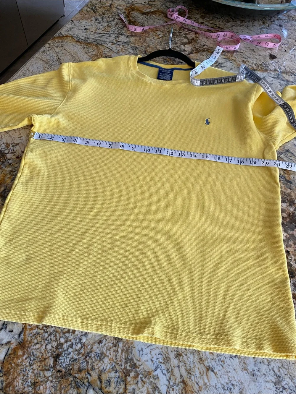 POLO RALPH LAUREN Cotton Thermal Long Sleeve Shirt